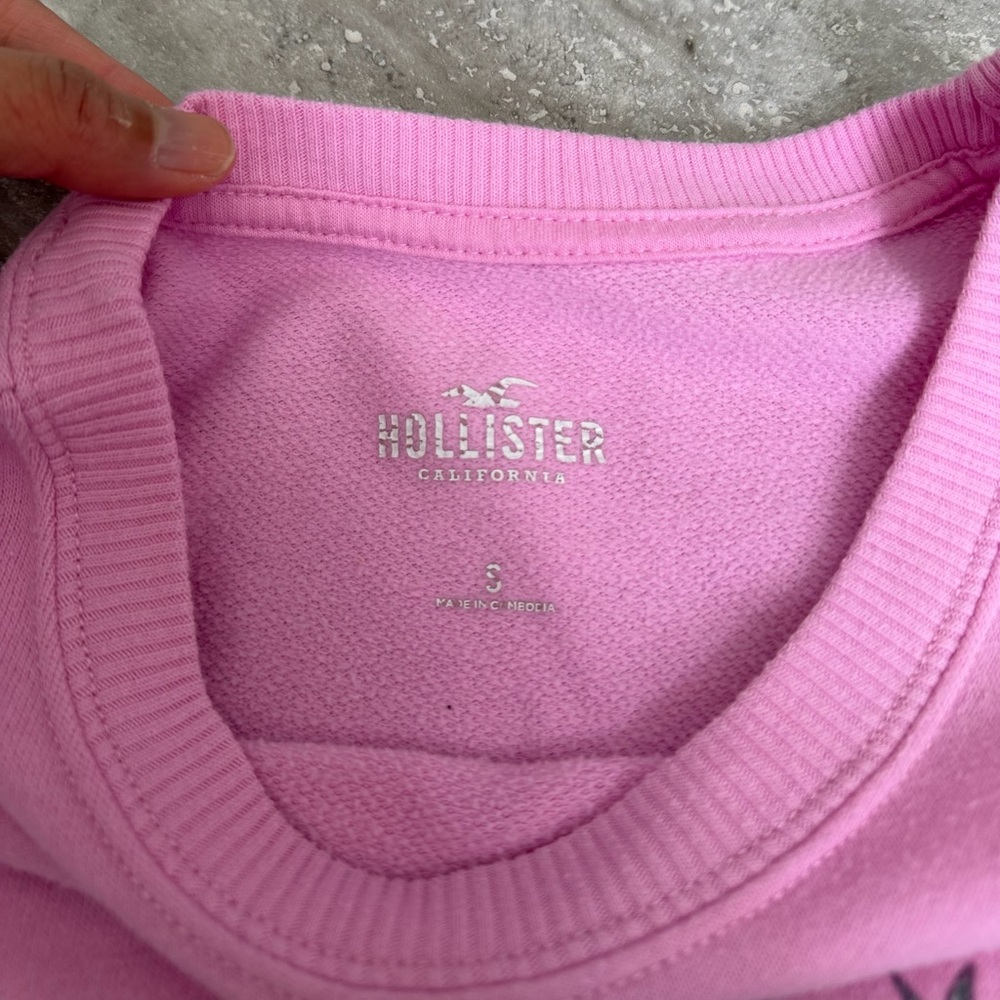 Joshua Tree Pink Graphic Sweatshirt Desert Southwest Hollister Size S - Picture 7 of 11